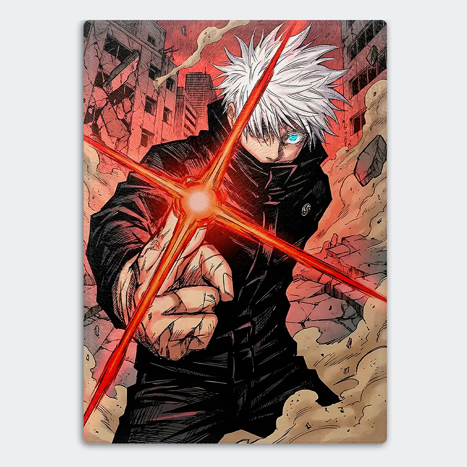 Tabla de cocina - Diseño Gojo Satoru Hollow Red 1