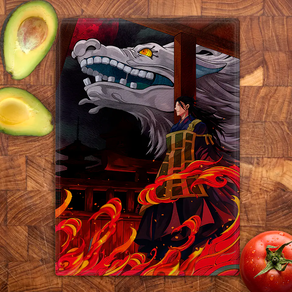 Tabla de cocina - Diseño Geto y Espíritu Maldito 2