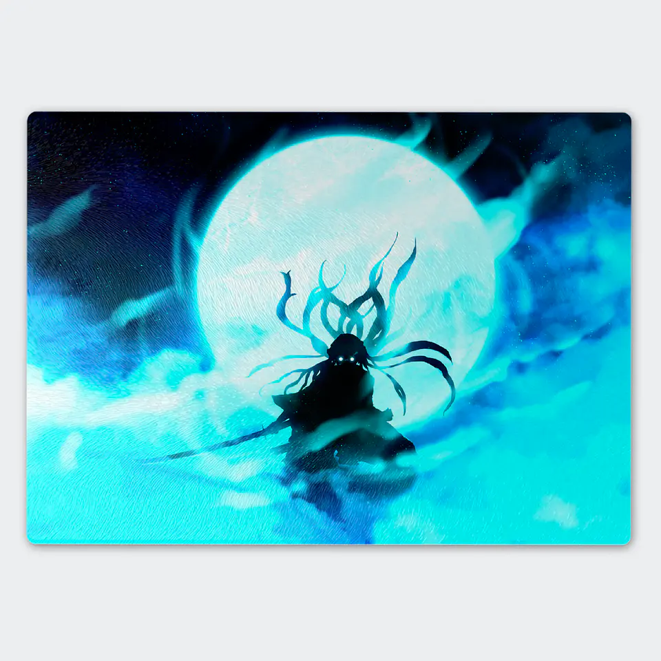 Tabla de cocina - Diseño Muichiro bajo la Luna 1