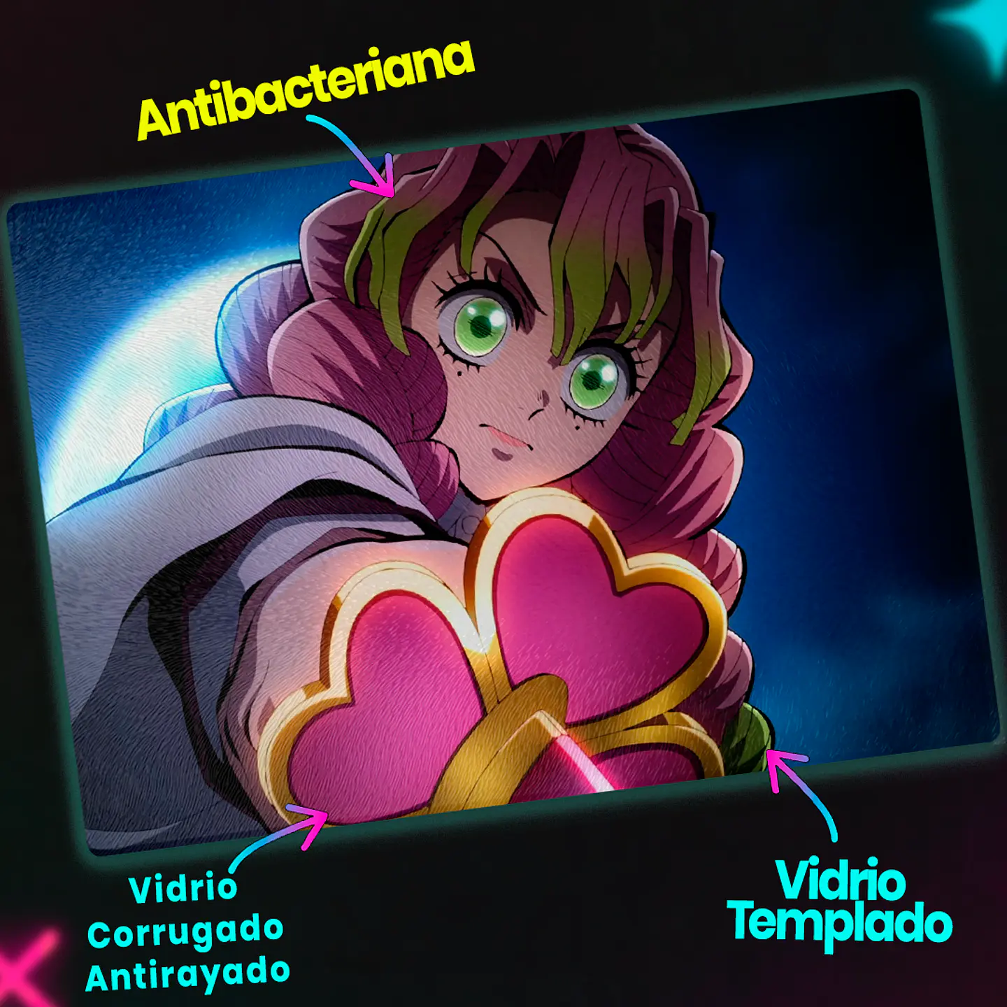 Tabla de cocina - Diseño Mitsuri Moonlight Love 3