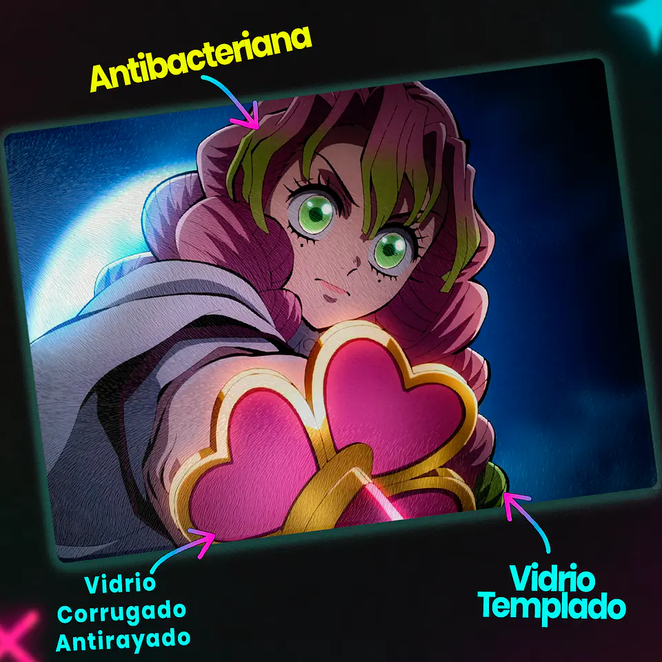 Tabla de cocina - Diseño Mitsuri Moonlight Love 3