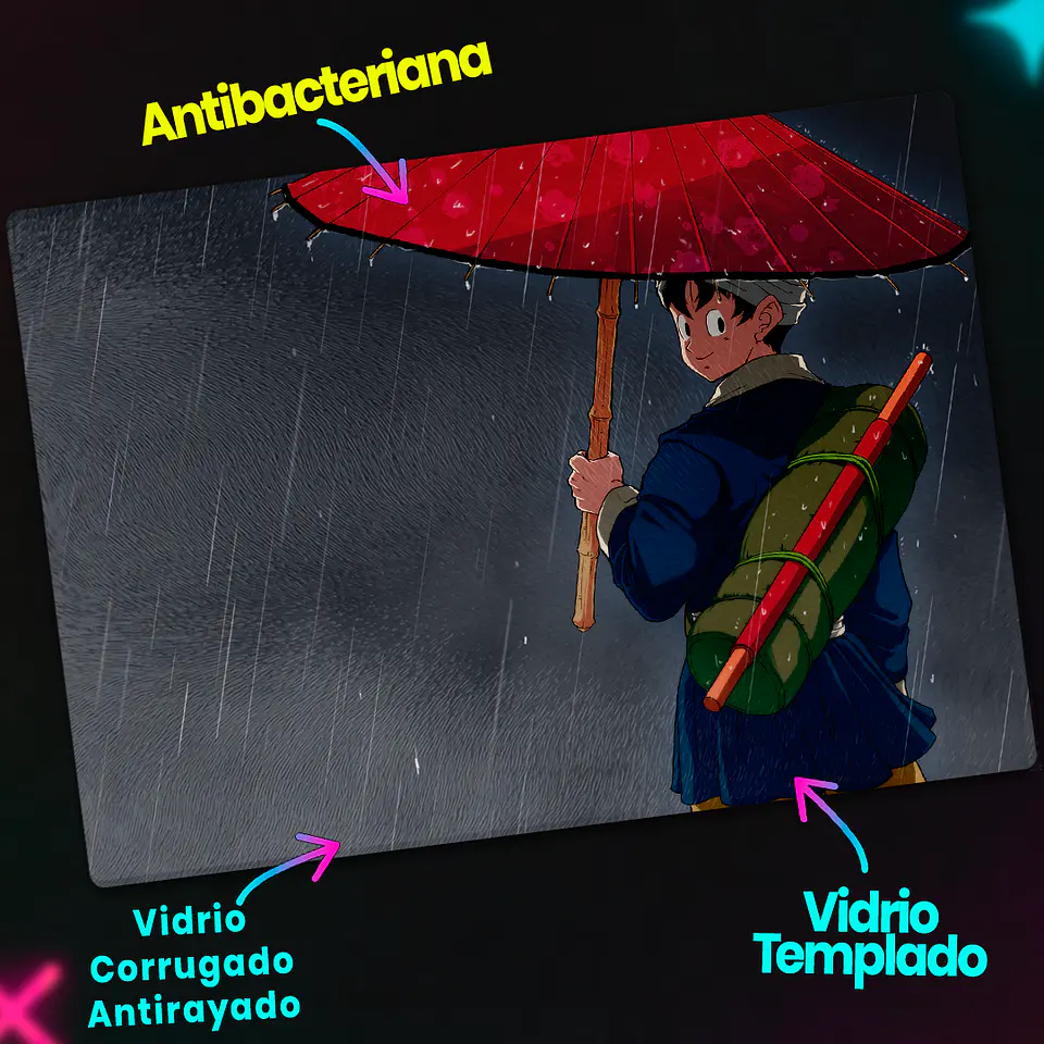 Tabla de cocina - Diseño Goku Return Journey 3