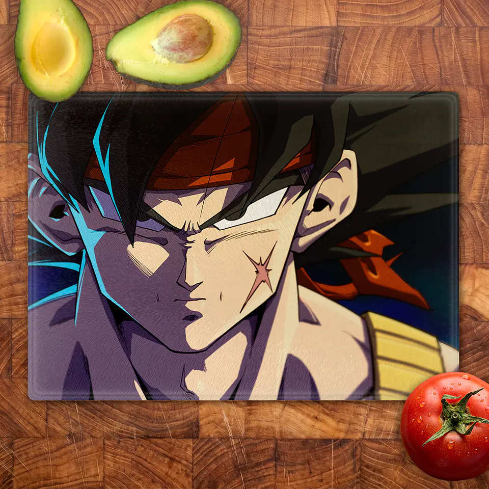 Tabla de cocina - Diseño Bardock Saiyan Pride 2
