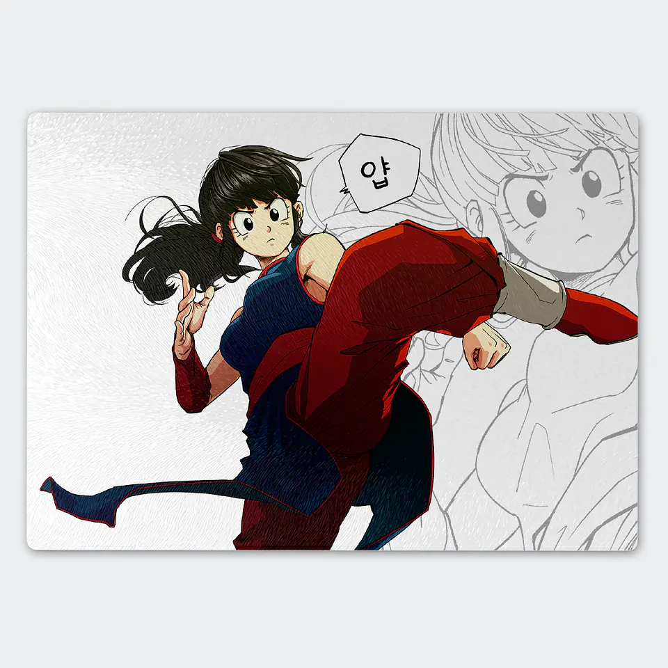 Tabla de cocina - Diseño Milk Martial Arts 1