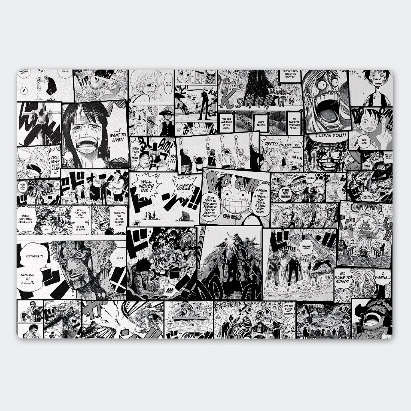 Tabla de cocina - Diseño One Piece Manga 1