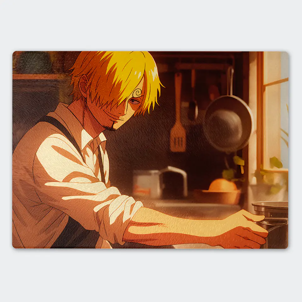Tabla de cocina - Diseño Sanji Chef del Baratie 1