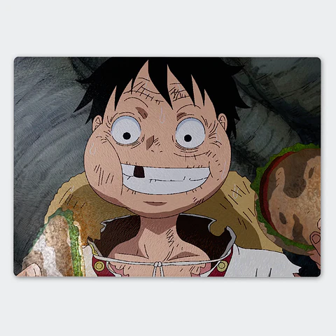 Tabla de cocina - Diseño Luffy Hambre de Victoria