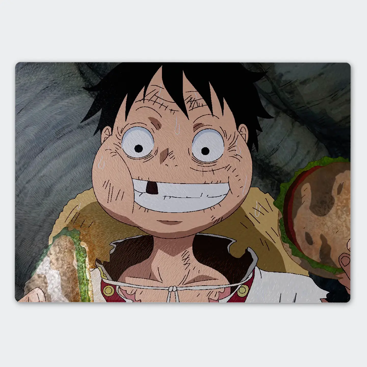 Tabla de cocina - Diseño Luffy Hambre de Victoria 1