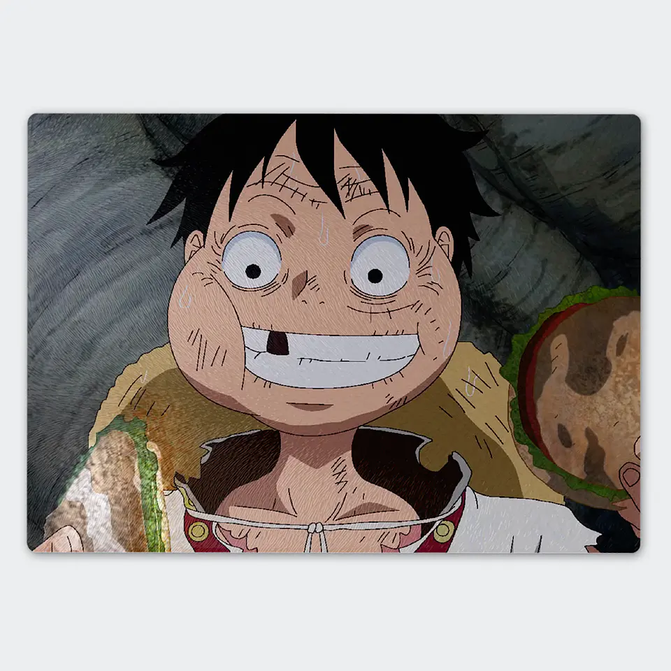 Tabla de cocina - Diseño Luffy Hambre de Victoria 1