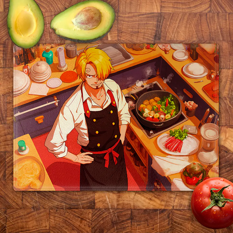 Tabla de cocina - Diseño Sanji Cocina de Élite 2