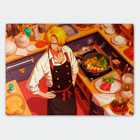 Tabla de cocina - Diseño Sanji Cocina de Élite