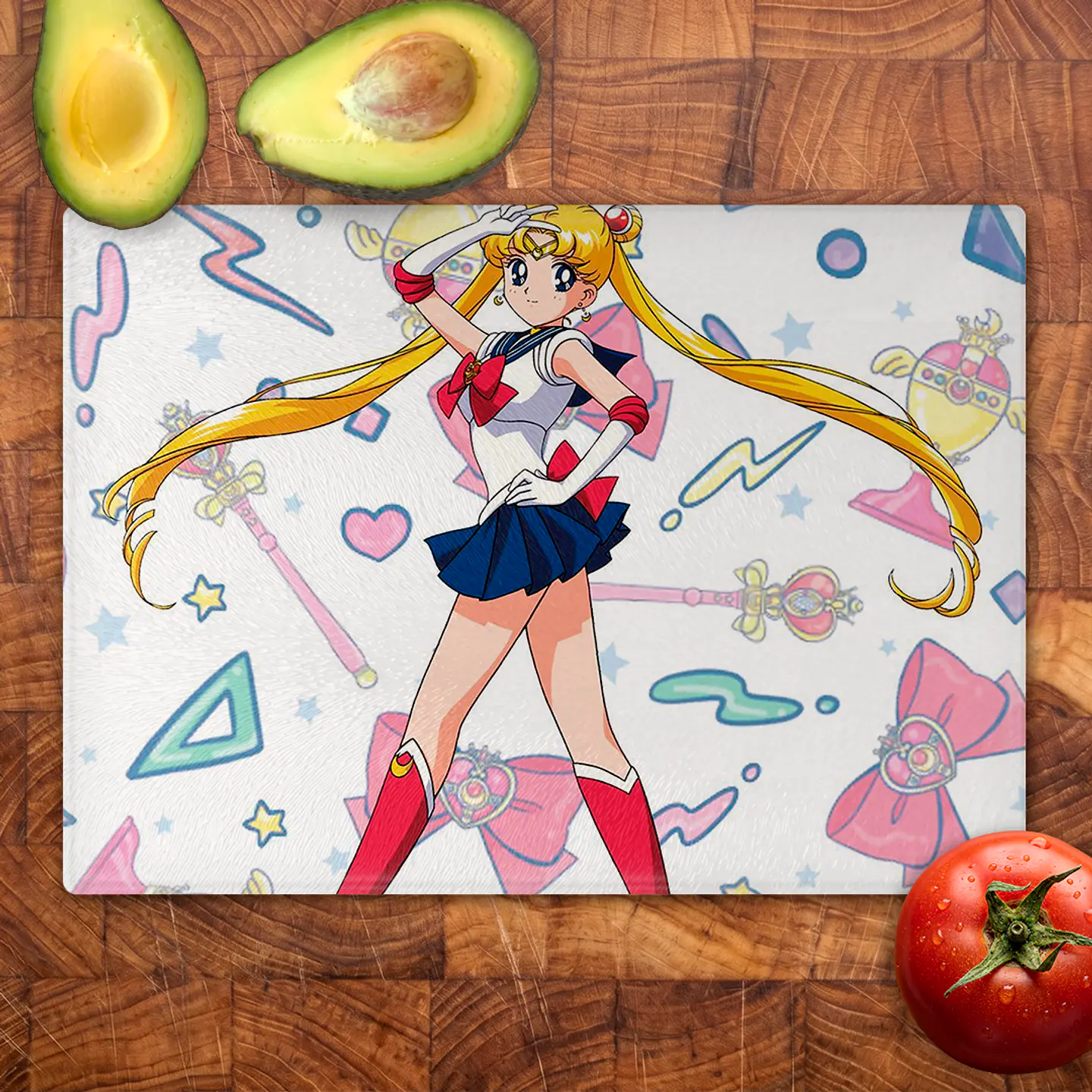 Tabla de cocina - Diseño Sailor Moon Prism Power 2