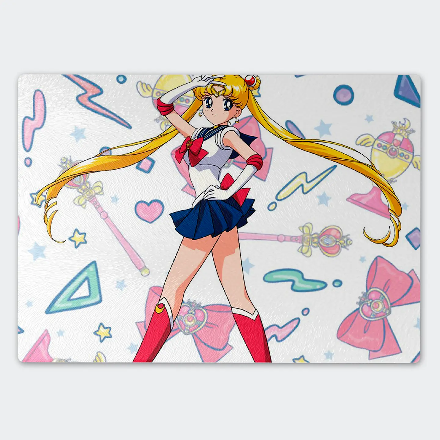 Tabla de cocina - Diseño Sailor Moon Prism Power 1