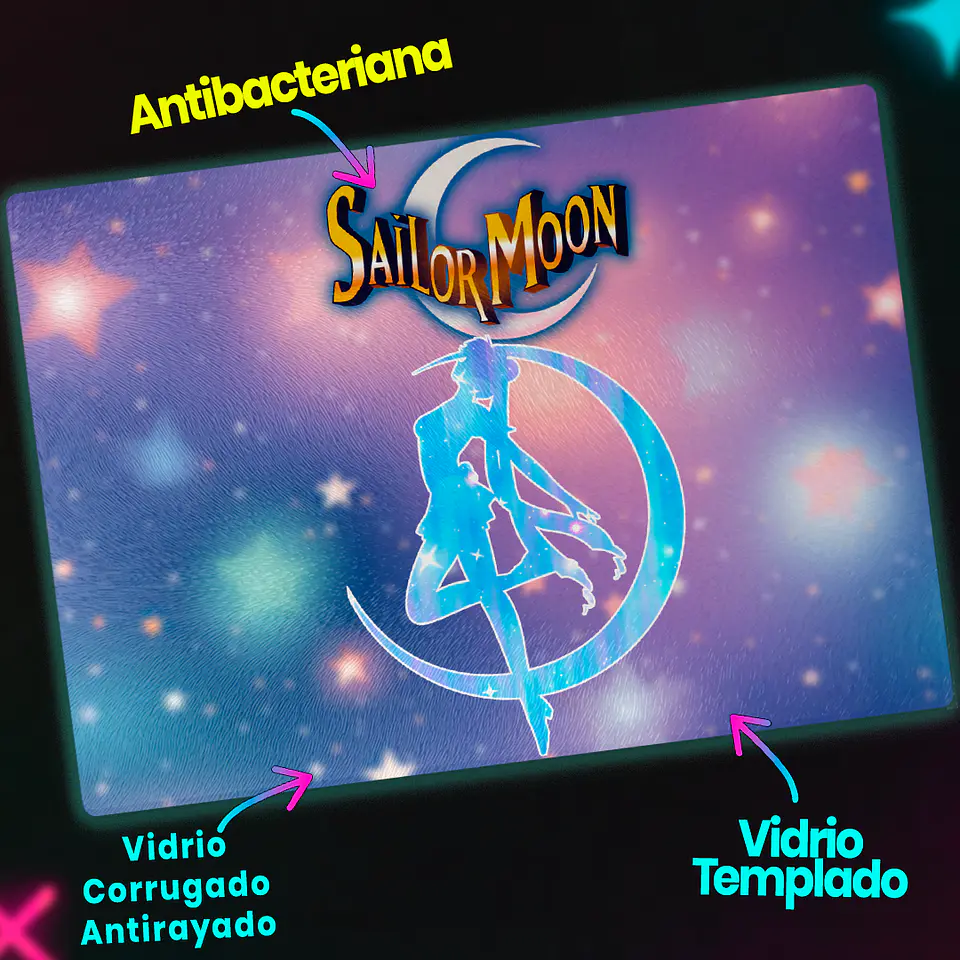 Tabla de cocina - Diseño Sailor Moon Silhouette Galaxy 3