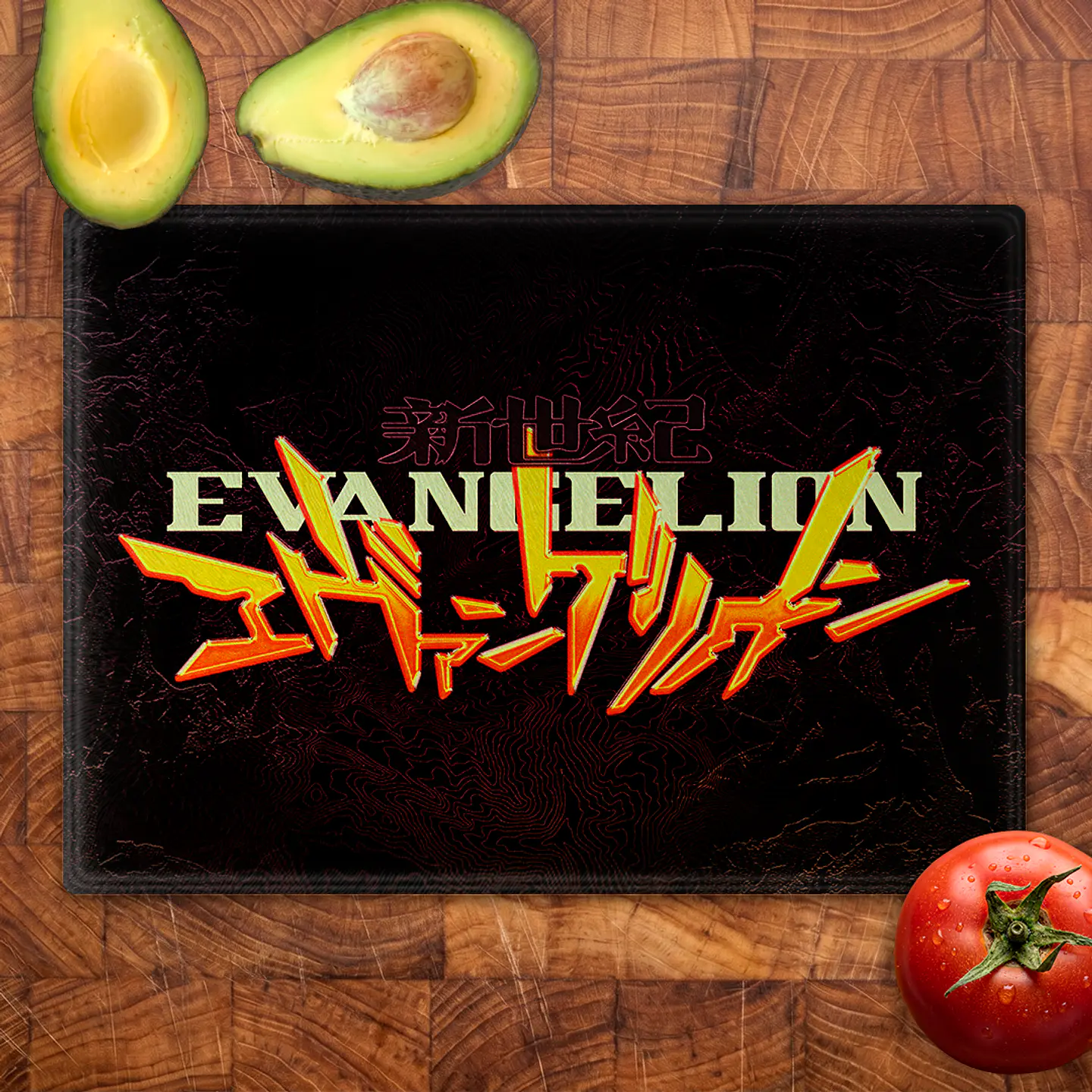 Tabla de cocina - Diseño Evangelion Classic Logo 2