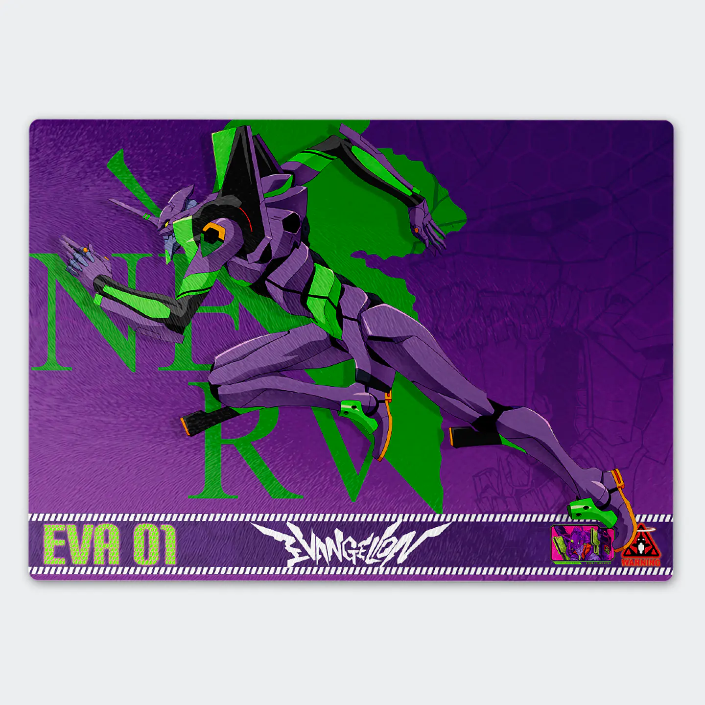 Tabla de cocina - Diseño Evangelion Eva 01 Action 1