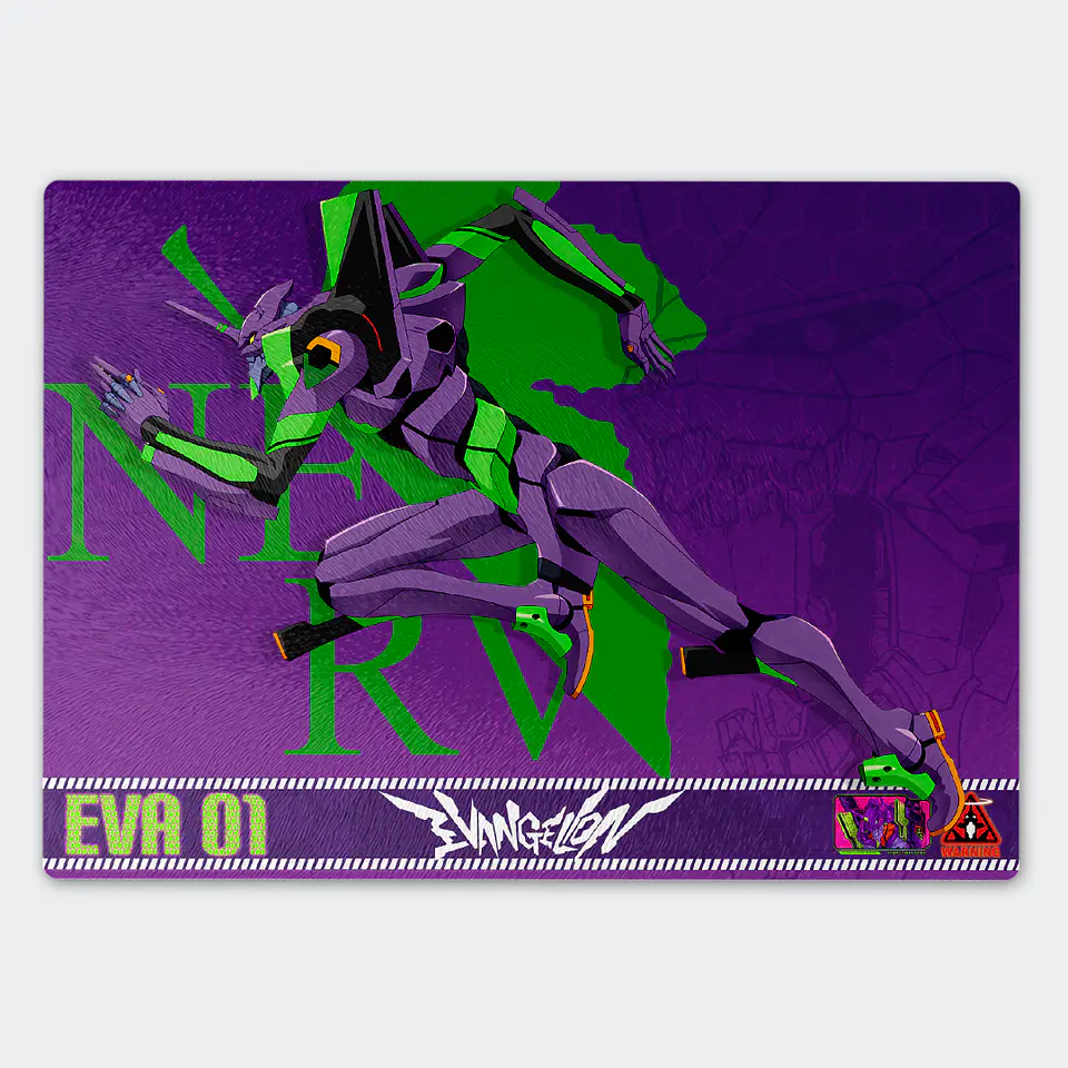 Tabla de cocina - Diseño Evangelion Eva 01 Action 1