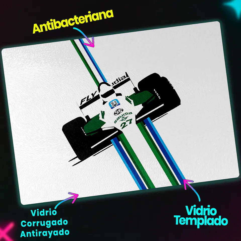 Tabla de cocina - Diseño Leyenda F1 No. 27 3