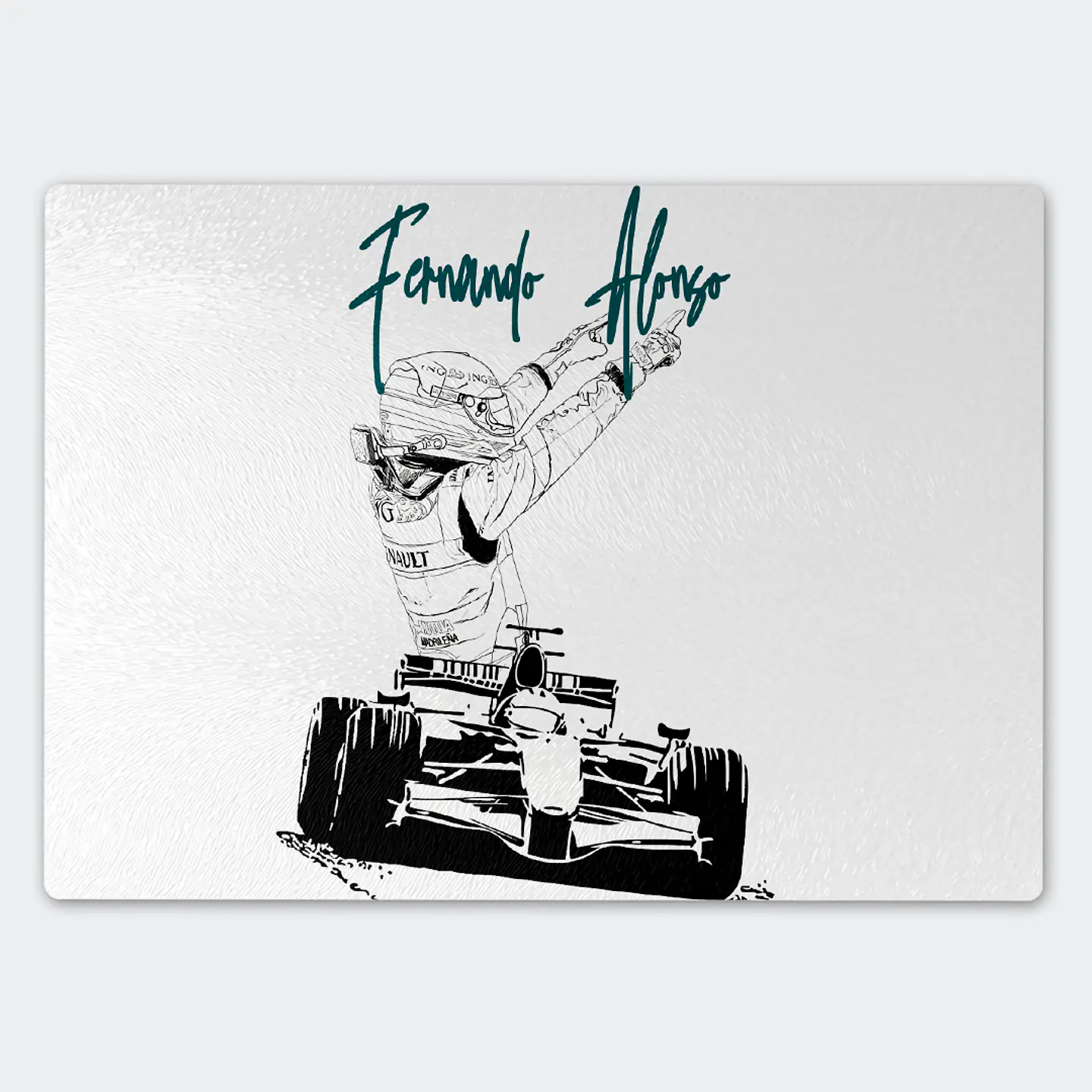 Tabla de cocina - Diseño Fernando Alonso Victory 1