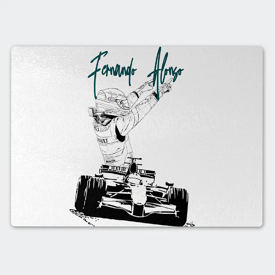 Tabla de cocina - Diseño Fernando Alonso Victory 1