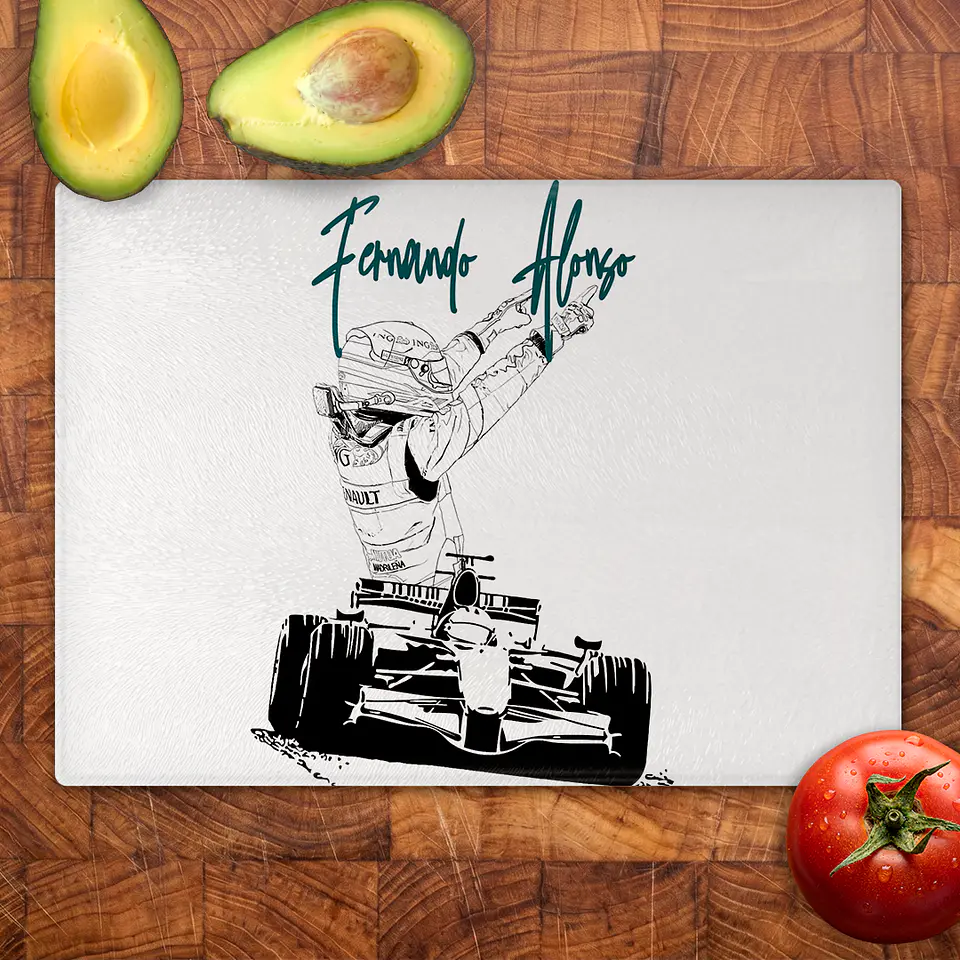 Tabla de cocina - Diseño Fernando Alonso Victory 2