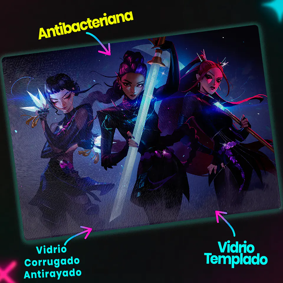 Tabla de cocina - Diseño Huntrix Street Style 3