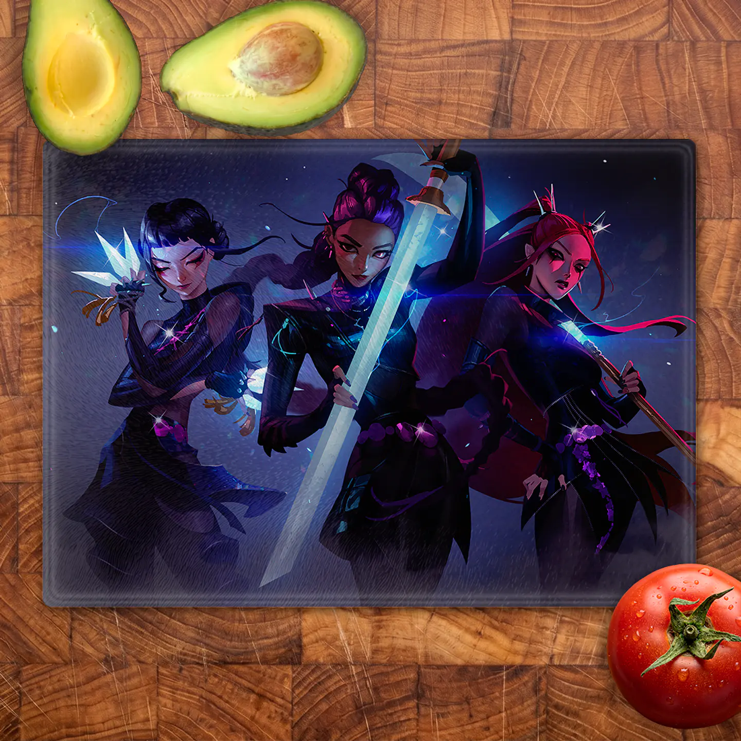 Tabla de cocina - Diseño Huntrix Street Style 2