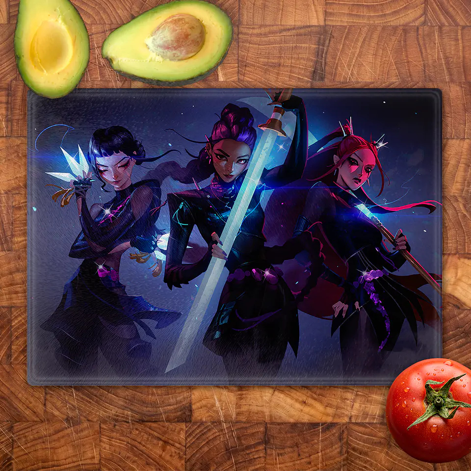 Tabla de cocina - Diseño Huntrix Street Style 2