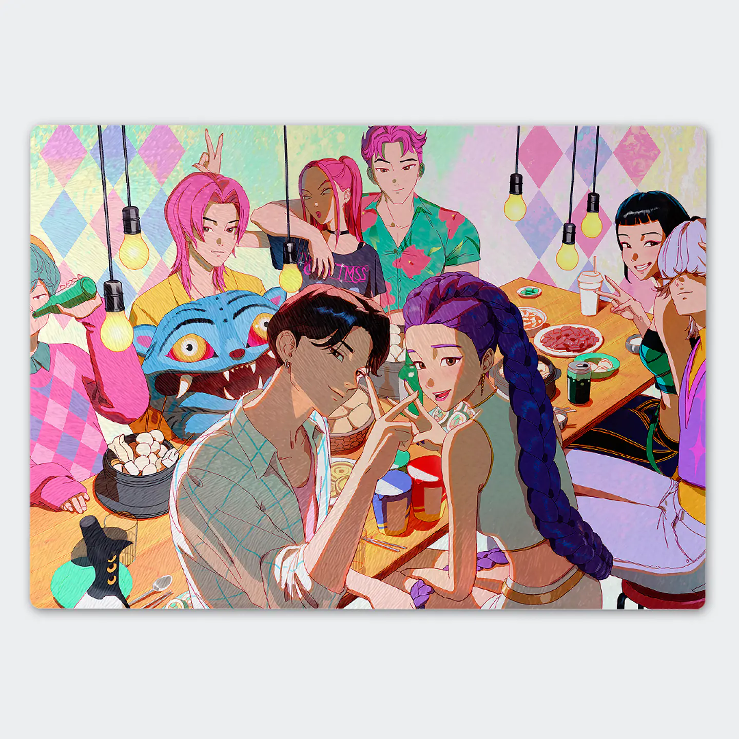 Tabla de cocina - Diseño Huntrix & Saja Boys 1