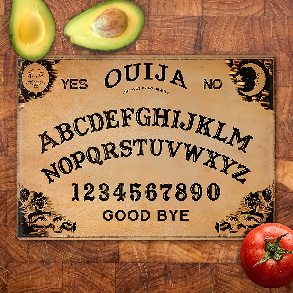 Tabla de cocina - Diseño Ouija 2