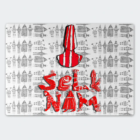 Tabla de cocina - Diseño Selk’nam