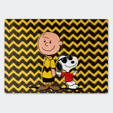 Tabla de cocina - Diseño Charlie Brown & Joe Cool