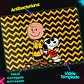 Tabla de cocina - Diseño Charlie Brown & Joe Cool - Miniatura 3