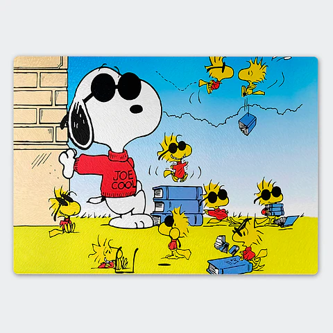 Tabla de cocina - Diseño Joe Cool & Woodstock Friends