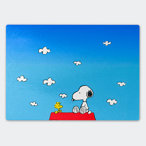 Tabla de cocina - Diseño Snoopy & Woodstock Infinite Sky