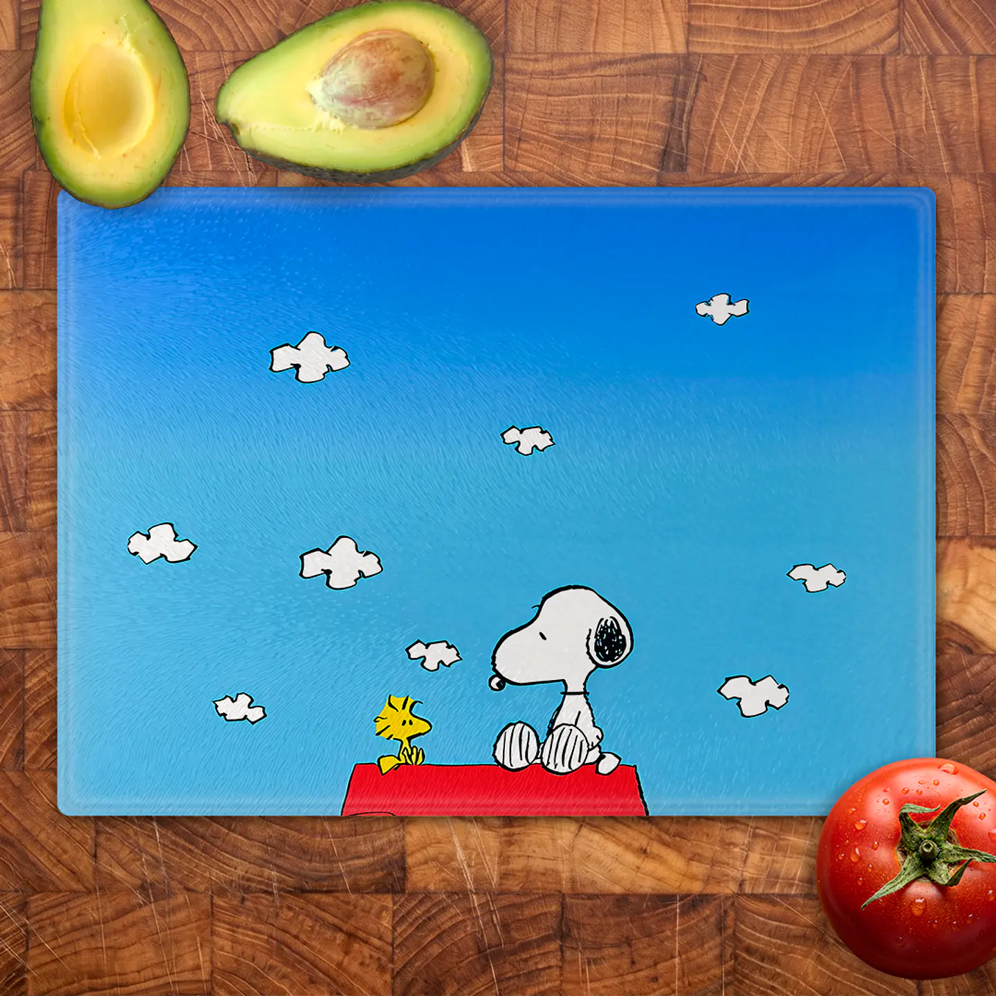 Tabla de cocina - Diseño Snoopy & Woodstock Infinite Sky 2