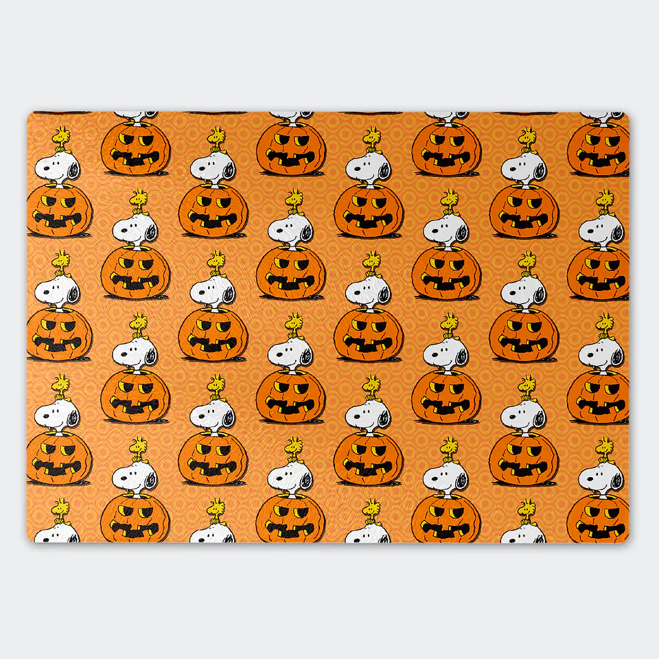 Tabla de cocina - Diseño Snoopy Halloween Pumpkins 1
