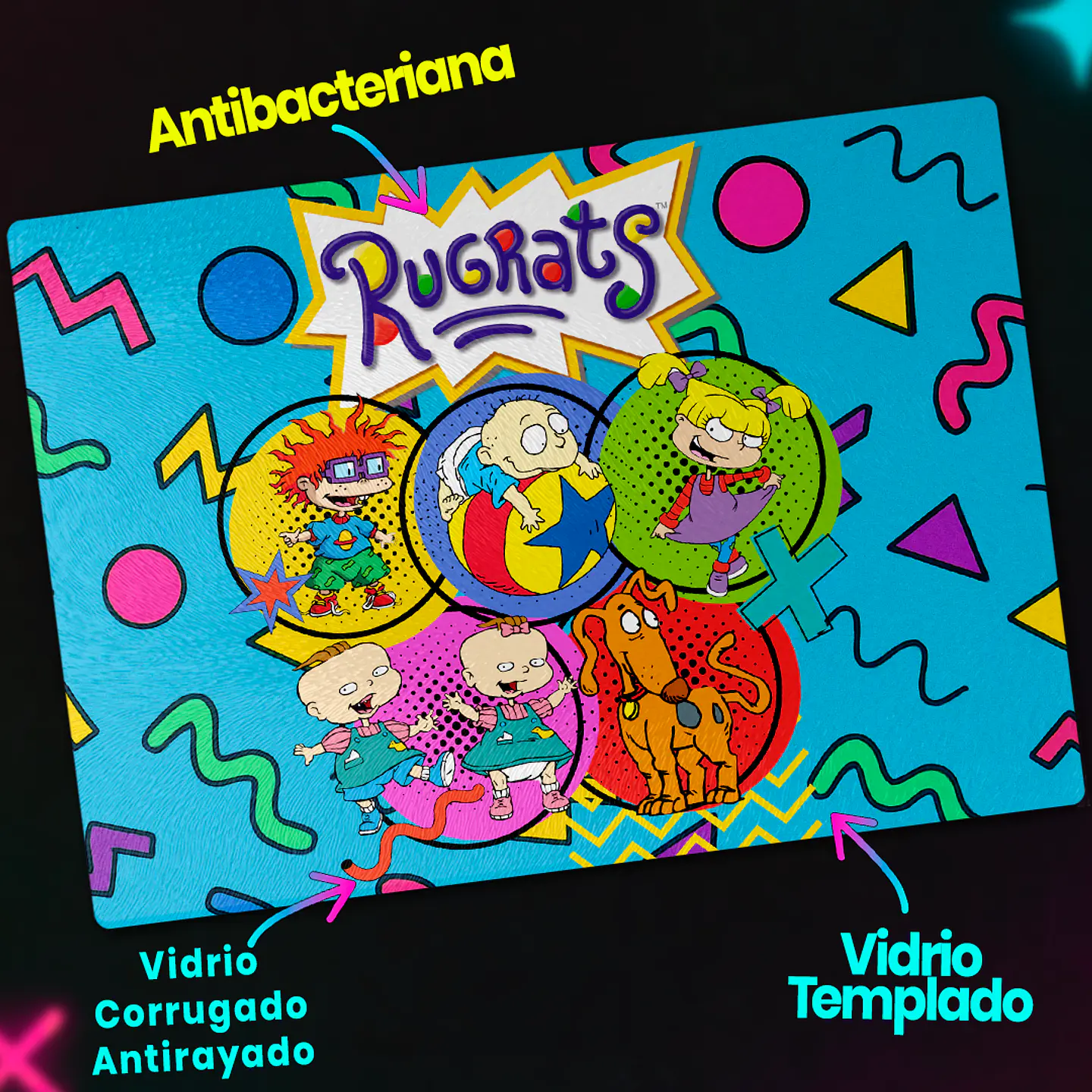 Tabla de cocina - Diseño Rugrats Retro 90s 3