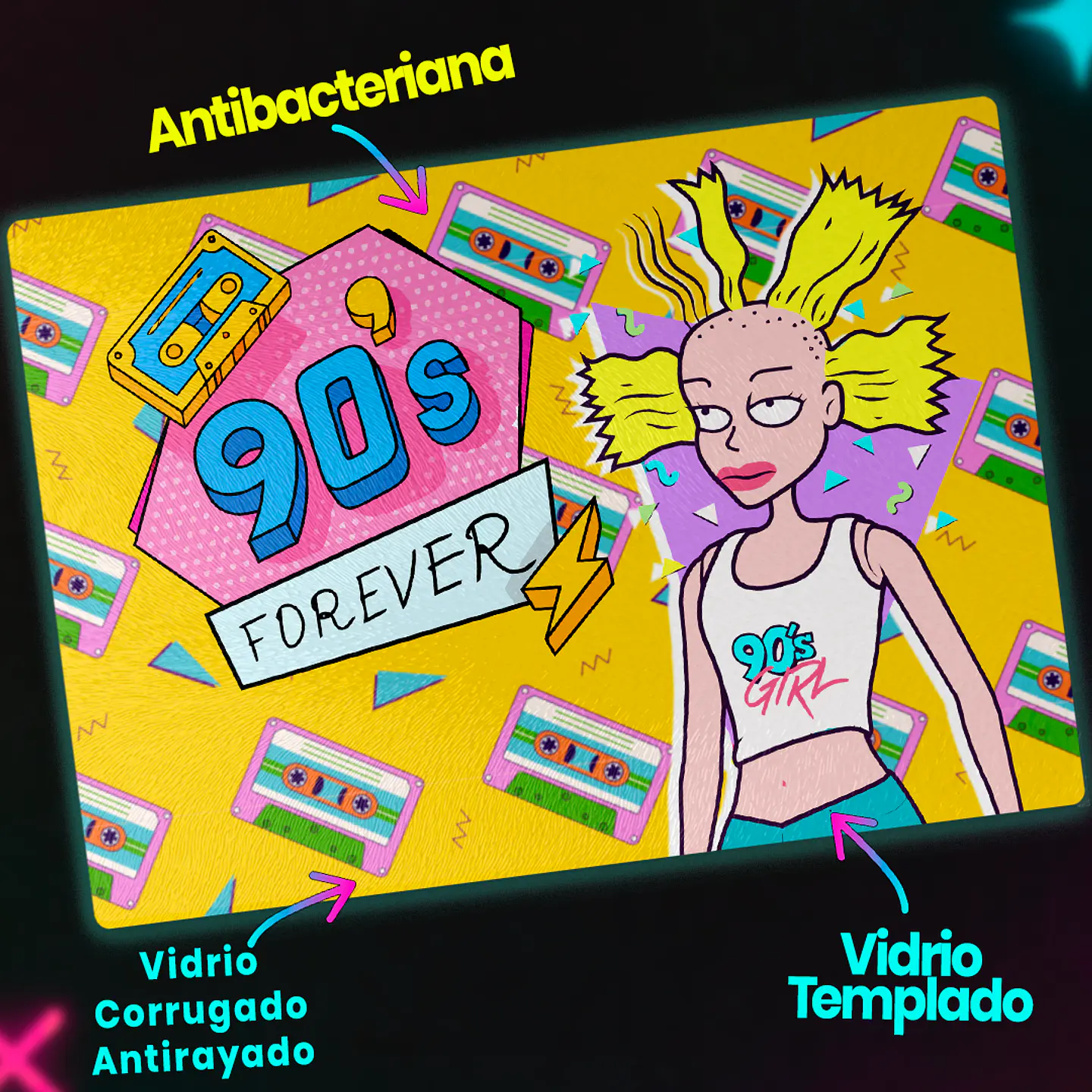 Tabla de cocina - Diseño Cynthia 90s Forever 3