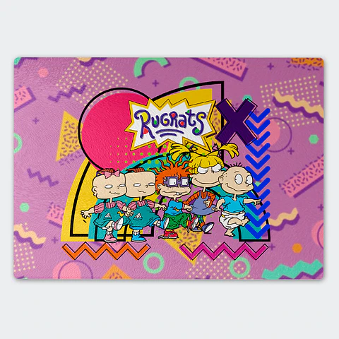 Tabla de cocina - Diseño Rugrats Purple Gang