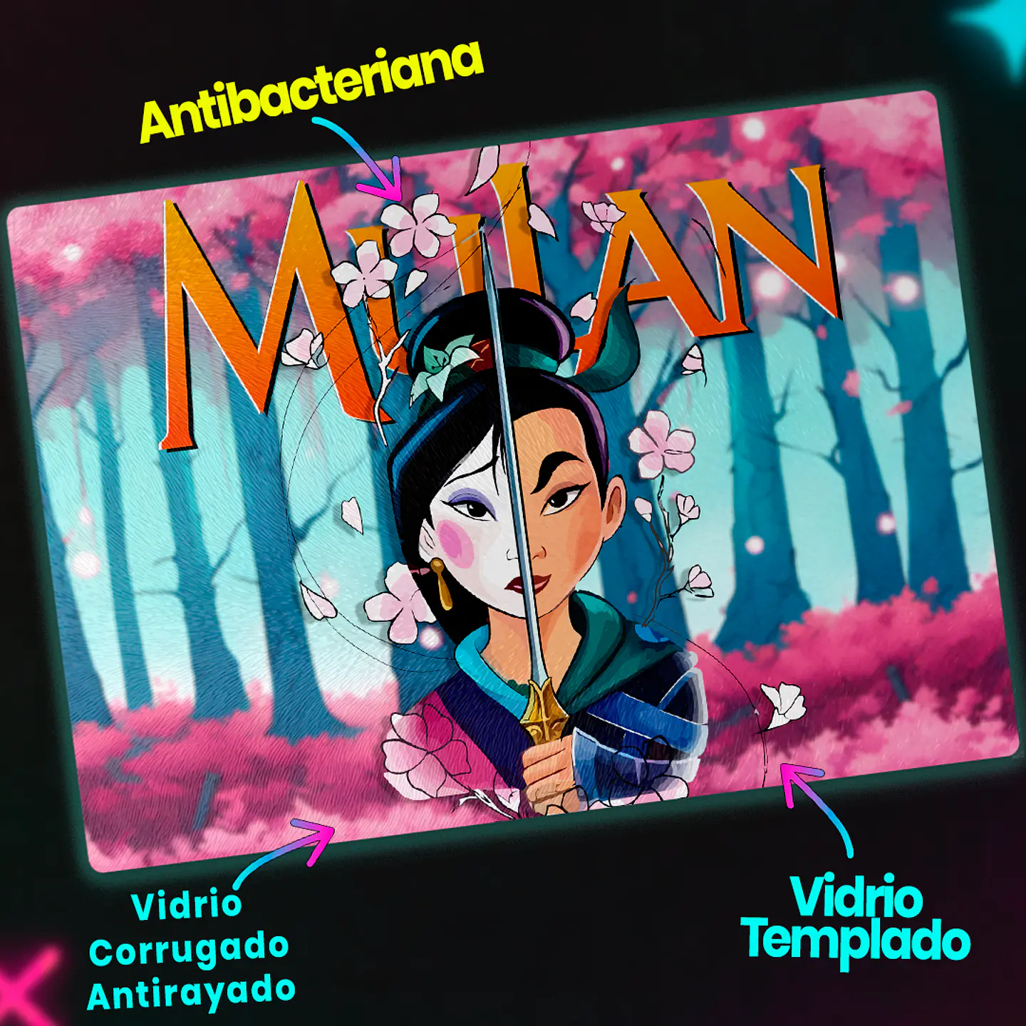 Tabla de cocina - Diseño Mulán Reflection 3