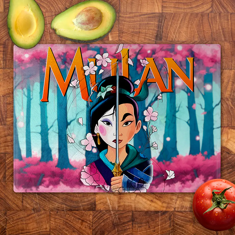 Tabla de cocina - Diseño Mulán Reflection 2