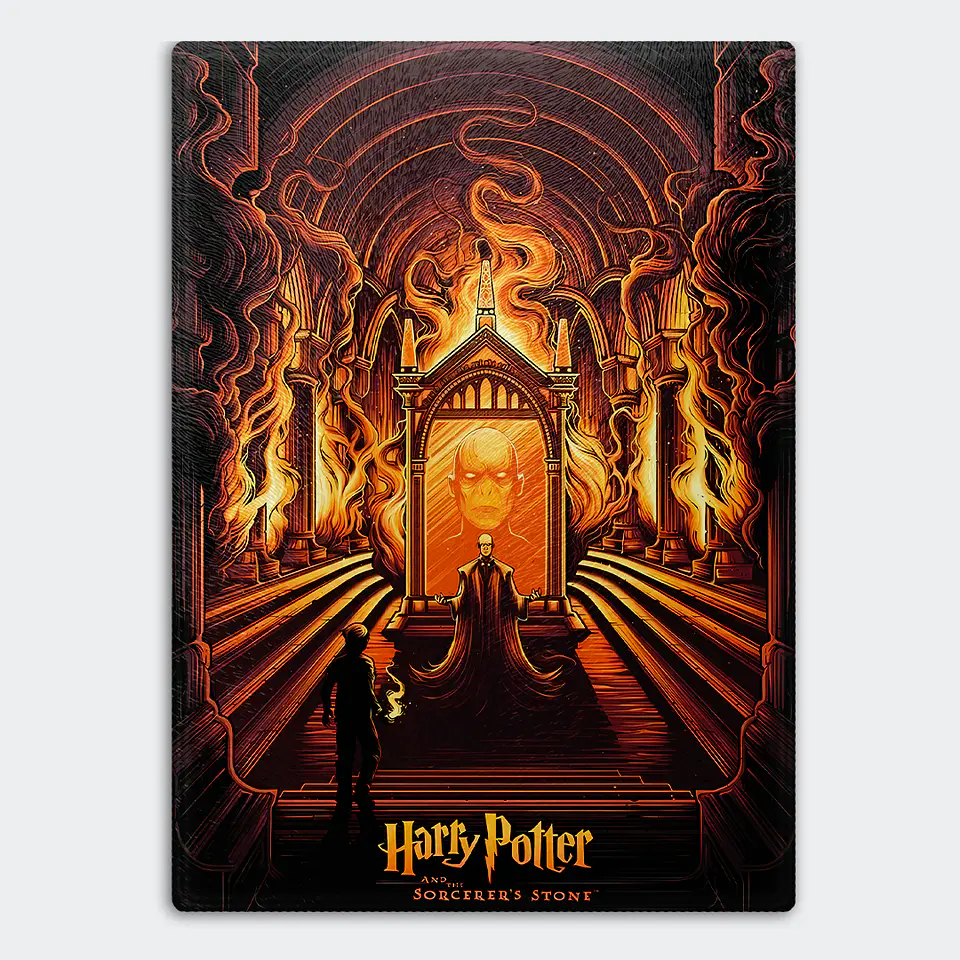 Tabla de cocina - Diseño Harry Potter y la Piedra Filosofal 1