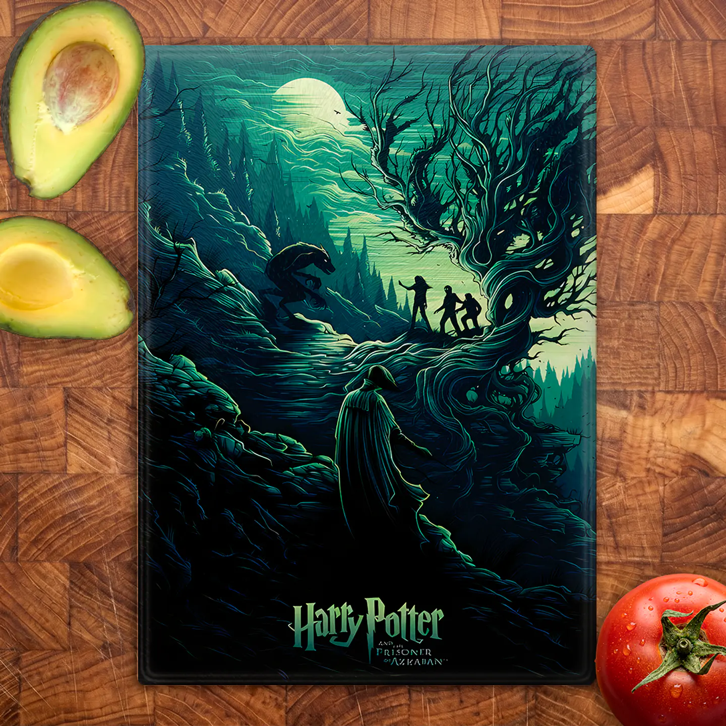 Tabla de cocina - Diseño Harry Potter y el Prisionero de Azkaban 2