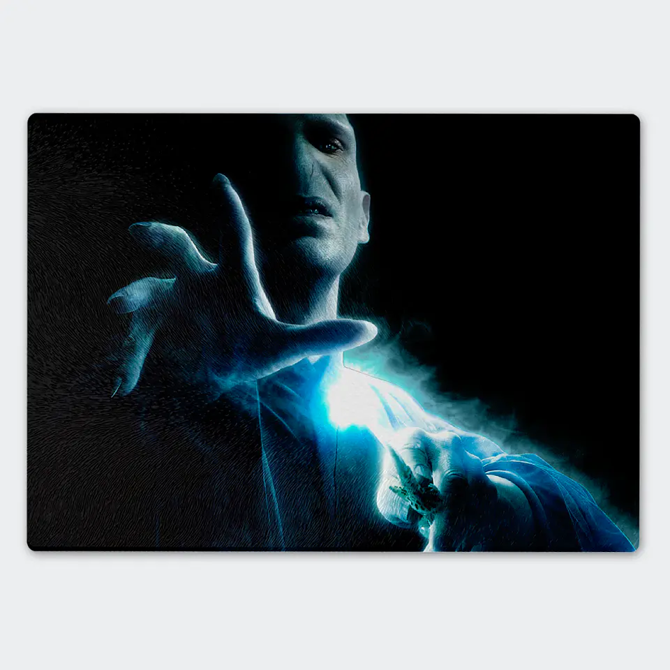 Tabla de cocina - Diseño Lord Voldemort Hechizo 1