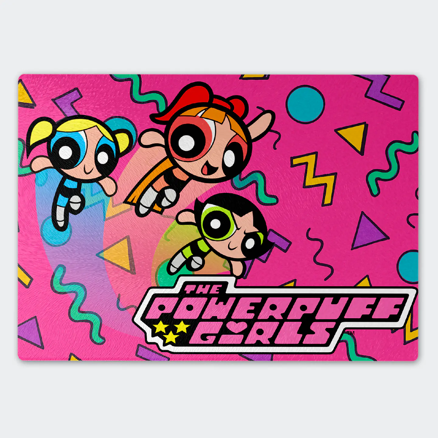 Tabla de cocina - Diseño The Powerpuff Girls Retro 1
