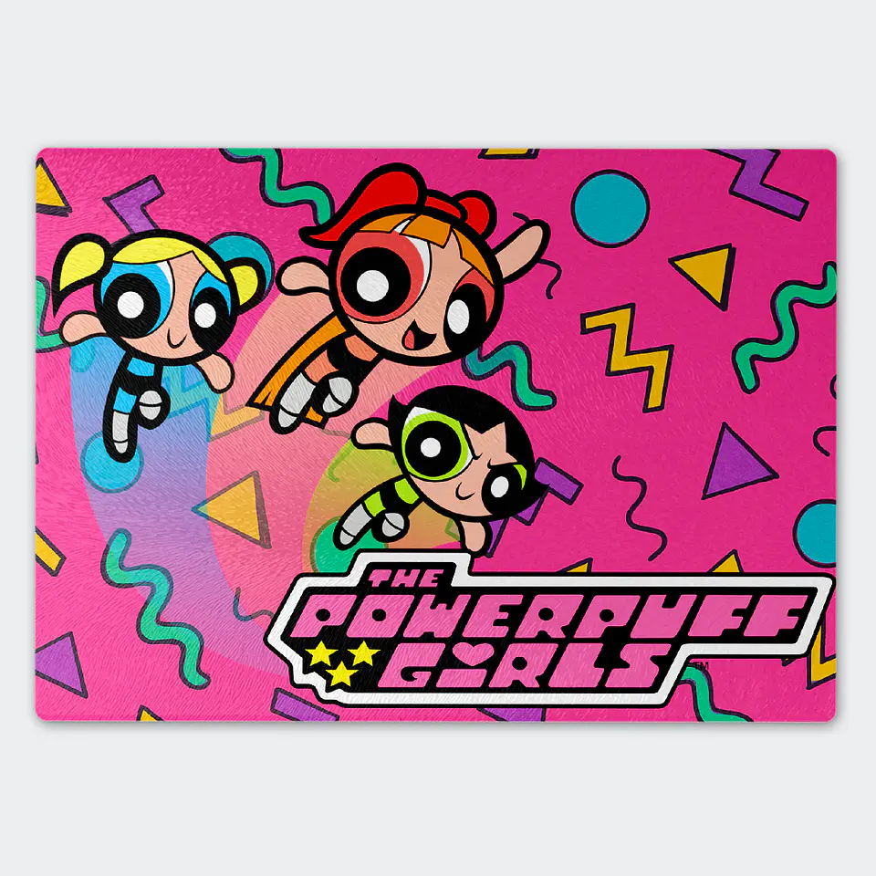 Tabla de cocina - Diseño The Powerpuff Girls Retro 1