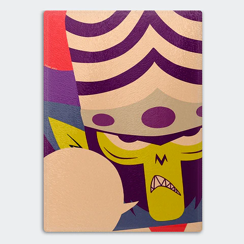 Tabla de cocina - Diseño Mojo Jojo Close-up