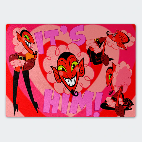 Tabla de cocina - Diseño Él Collage Retro