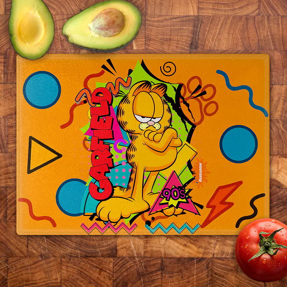 Tabla de cocina - Diseño Garfield Retro 90s 2